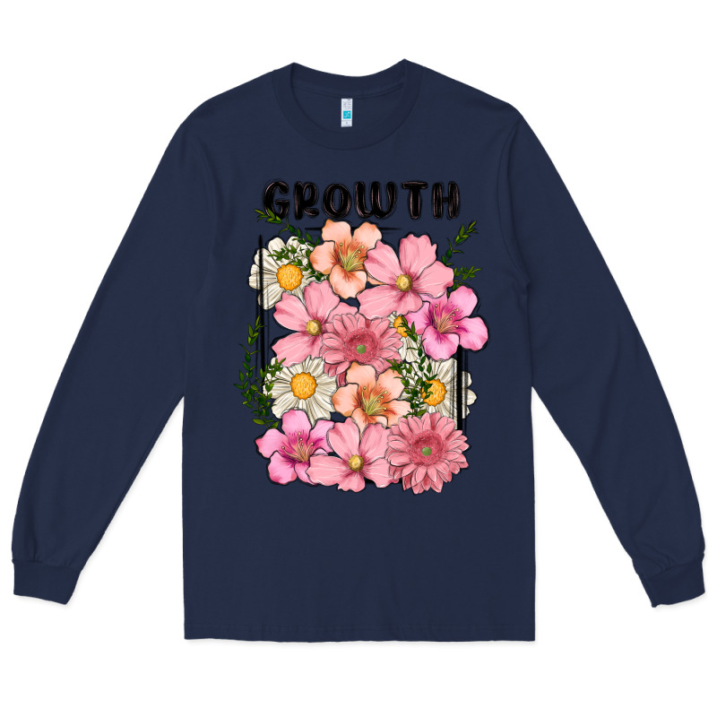 Growth Flower Long Sleeve Tee by MaliasSmallBusiness | Teevron