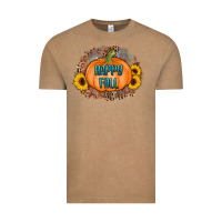 Vintage Coffee happy fall Vintage Tee - AdoDesignShop