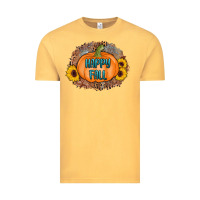 Vintage Mustard happy fall Vintage Tee - AdoDesignShop