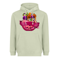 Matcha Personalized Girl Halloween Candy Heavyweight Hoodie - texasbilliewilder