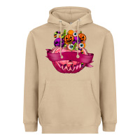 Mushroom Personalized Girl Halloween Candy Heavyweight Hoodie - texasbilliewilder