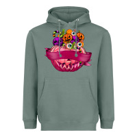 Sage Personalized Girl Halloween Candy Heavyweight Hoodie - texasbilliewilder
