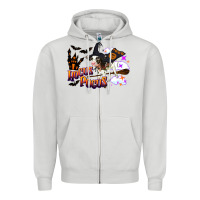Dove Grey Hocus Pocus Holstein Baby Zipper Hoodie - LillyAllenDesigns