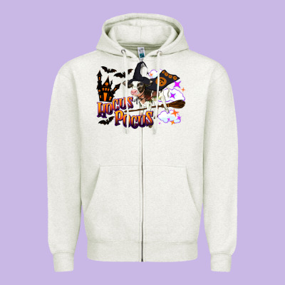 Hocus Pocus Holstein Baby Zipper Hoodie Designed By Lillyallendesigns