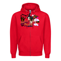 Red Hocus Pocus Holstein Baby Zipper Hoodie - LillyAllenDesigns