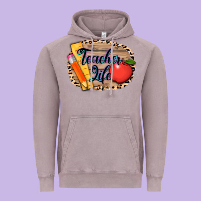 Teacher Life Background 3200x2400 Vintage Hoodie Designed By Adodesignshop