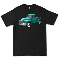 Black western truck left 34 view Premium Tee - FaDigitalArtStudio