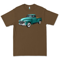 Cacao western truck left 34 view Premium Tee - FaDigitalArtStudio