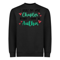 Black capter author Heavyweight Sweatshirt - MaliasSmallBusiness