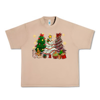 Burro Cake Christmas trees Urban Heavy Tee - NancyCooperArtShop