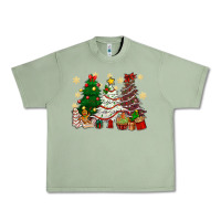 Oil Green Cake Christmas trees Urban Heavy Tee - NancyCooperArtShop