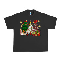 Pigment Black Cake Christmas trees Urban Heavy Tee - NancyCooperArtShop