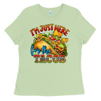 Matcha im just here for the tacos Ladies Tee - CTS Tumbler Store
