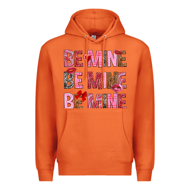 Be Mine Be Mine Be Mine Valentine's Day Premium Hoodie by HowdyJamesFarm | Teevron