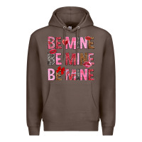 Coffee Be mine be mine be mine Valentine's Day Premium Hoodie - HowdyJamesFarm
