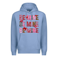 Colony Blue Be mine be mine be mine Valentine's Day Premium Hoodie - HowdyJamesFarm