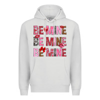 Dove Grey Be mine be mine be mine Valentine's Day Premium Hoodie - HowdyJamesFarm