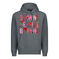 Rock Be mine be mine be mine Valentine's Day Premium Hoodie - HowdyJamesFarm