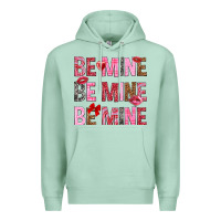 Seafoam Be mine be mine be mine Valentine's Day Premium Hoodie - HowdyJamesFarm