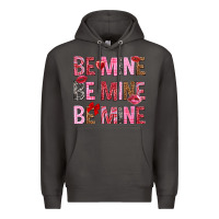 Smoke Be mine be mine be mine Valentine's Day Premium Hoodie - HowdyJamesFarm