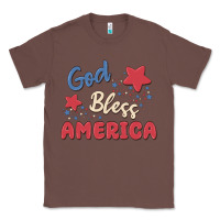 Chestnut god bless america Classic Tee - MaliasSmallBusiness