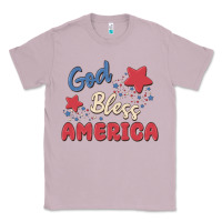 Lilac god bless america Classic Tee - MaliasSmallBusiness