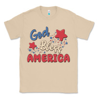 Mushroom god bless america Classic Tee - MaliasSmallBusiness