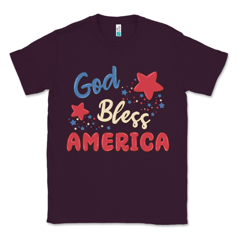 God Bless America Classic Tee by MaliasSmallBusiness | Teevron