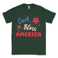 Sports Green god bless america Classic Tee - MaliasSmallBusiness