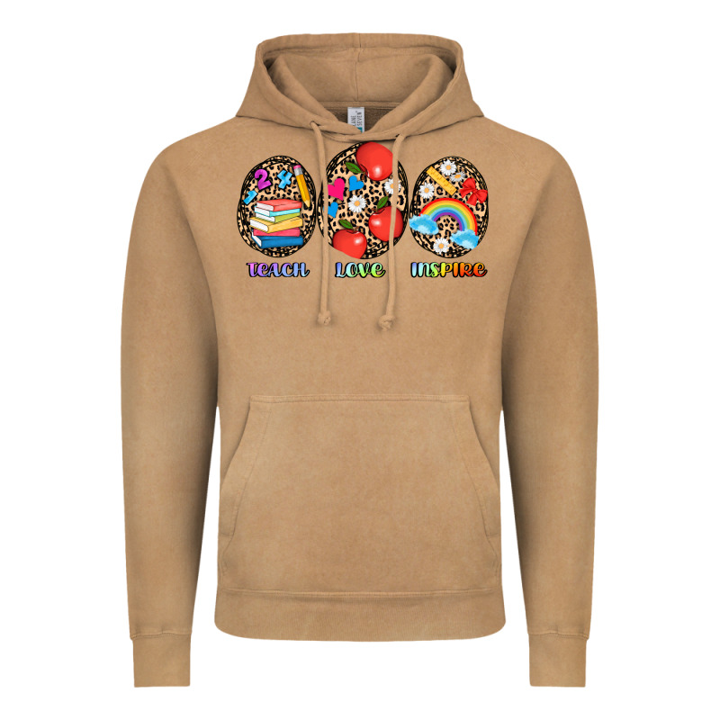 Teach Love Inspire Vintage Hoodie by AdoDesignShop | Teevron
