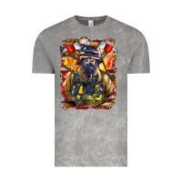 Cloud Rock firefighter axe and ladder Vintage Tee - LillyAllenDesigns