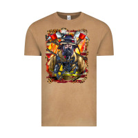 Vintage Camel firefighter axe and ladder Vintage Tee - LillyAllenDesigns