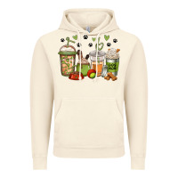 Vintage Artic dog mom coffee Vintage Hoodie - Jasminsmagicworld