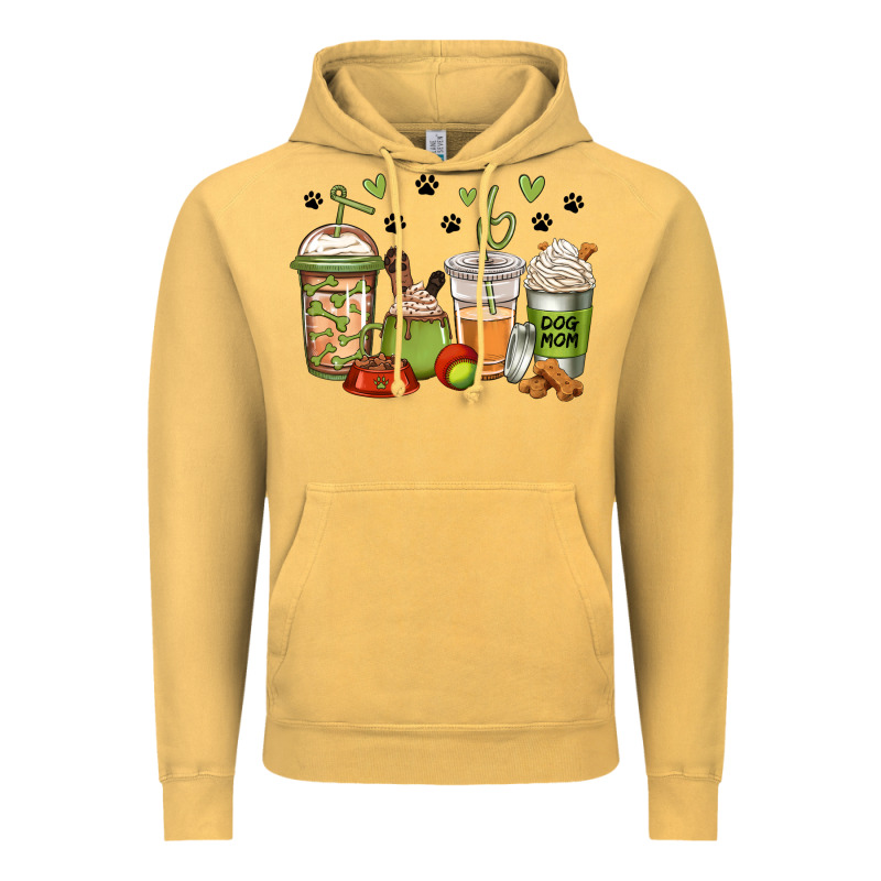 Dog Mom Coffee Vintage Hoodie by Jasminsmagicworld | Teevron