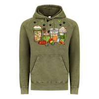 Vintage Olive dog mom coffee Vintage Hoodie - Jasminsmagicworld