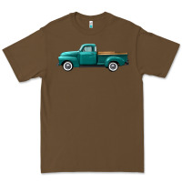 Cacao western truck left side view Premium Tee - FaDigitalArtStudio