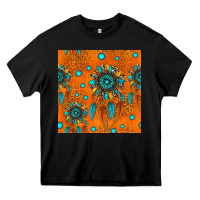 Black western dreamcatchers seamless pattern Heavy Core Tee - HRA Design Shop
