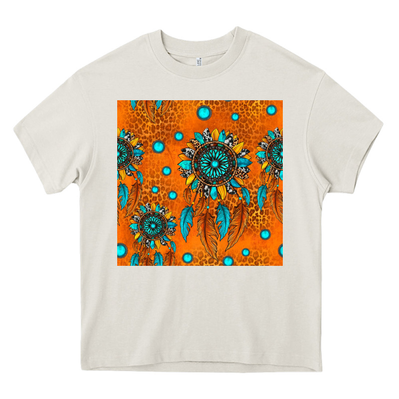 Western Dreamcatchers Seamless Pattern Heavy Core Tee by HRA Design Shop | Teevron