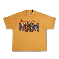 Peanut Butter Christmas Army Mom Urban Heavy Tee - NancyCooperArtShop