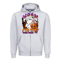 Heather Grey Boo Boo Crew Nurse Zipper Hoodie - LillyAllenDesigns