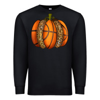 Black Basketball Pumpkin Premium Sweatshirt - texasbilliewilder