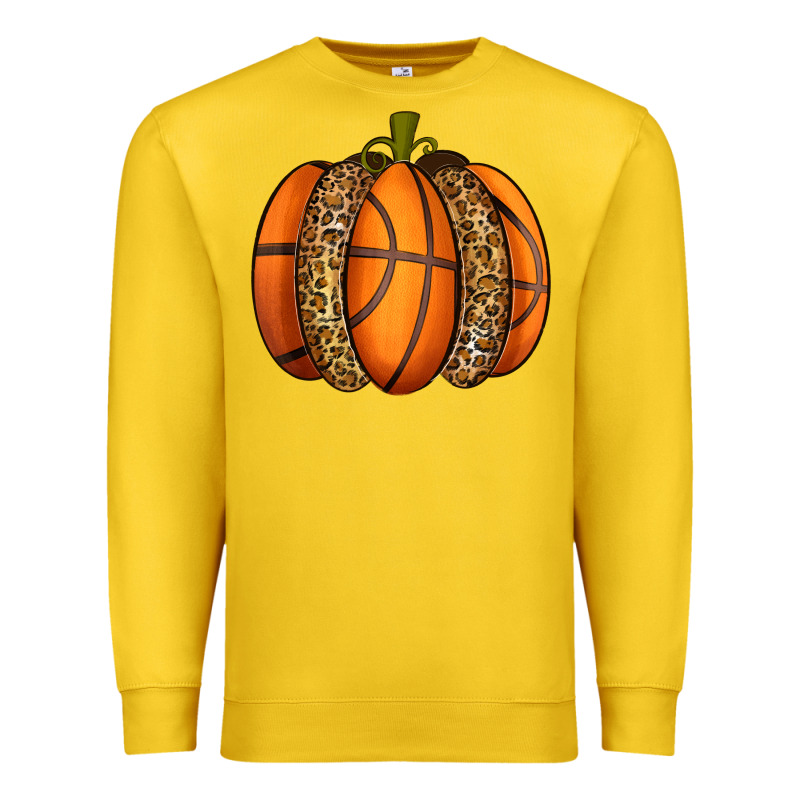 Basketball Pumpkin Premium Sweatshirt by texasbilliewilder | Teevron