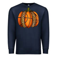Navy Basketball Pumpkin Premium Sweatshirt - texasbilliewilder