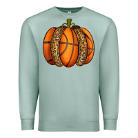 Seafoam Basketball Pumpkin Premium Sweatshirt - texasbilliewilder