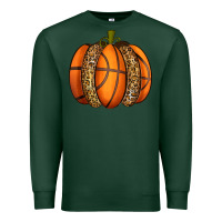 Sports Green Basketball Pumpkin Premium Sweatshirt - texasbilliewilder