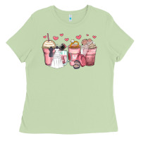 Matcha wedding bride coffee cups Ladies Tee - Zillion Design Studio