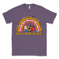 Lavender back to school rainbow hello sixth grade Classic Tee - AdoDesignShop
