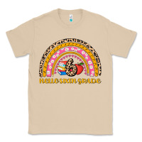 Mushroom back to school rainbow hello sixth grade Classic Tee - AdoDesignShop