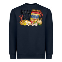 Navy belle of the boil crab oil Heavyweight Sweatshirt - MaliasSmallBusiness