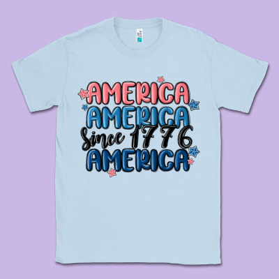America Since 1776 Classic Tee Designed By Maliassmallbusiness